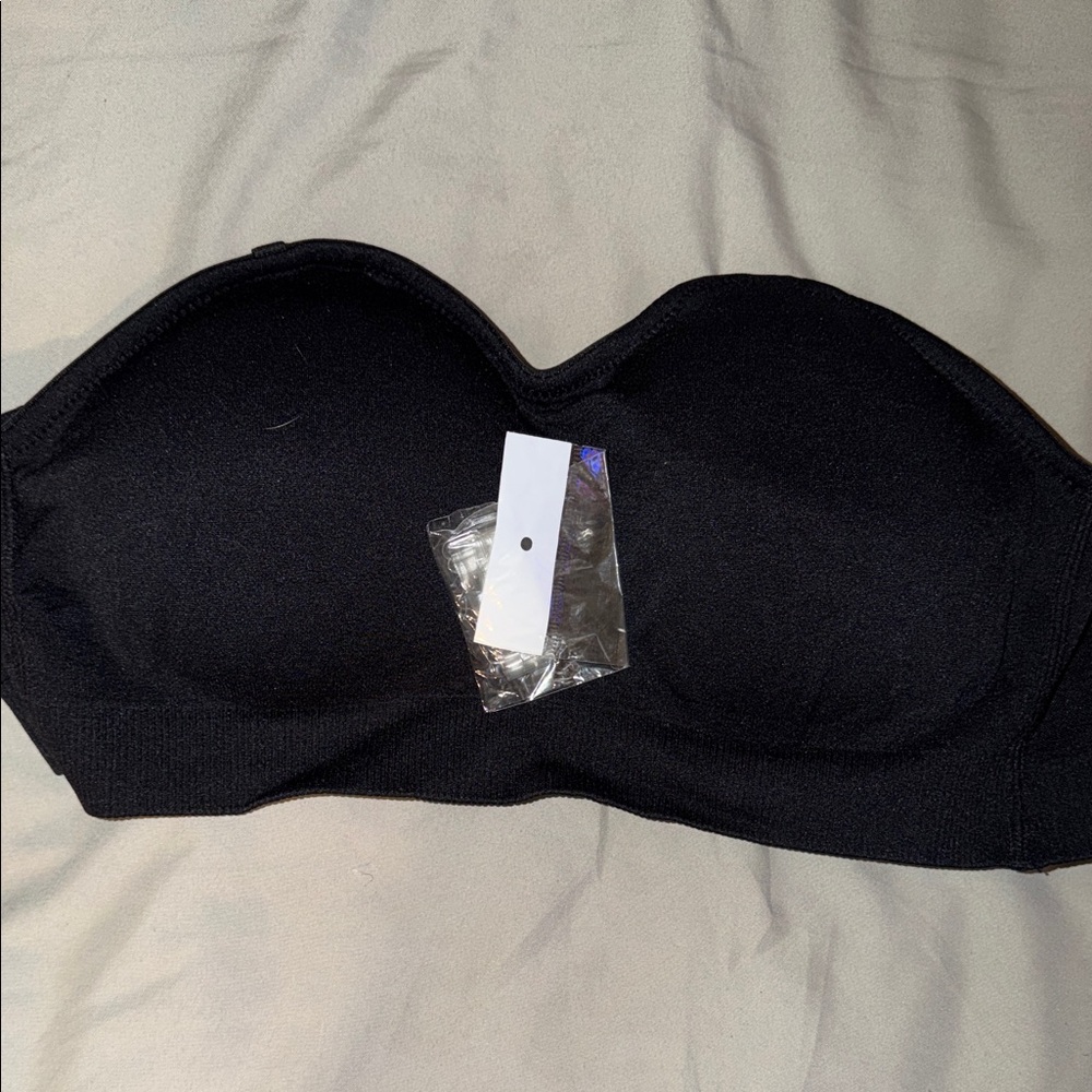 SHEIN Black Bandeau Bra